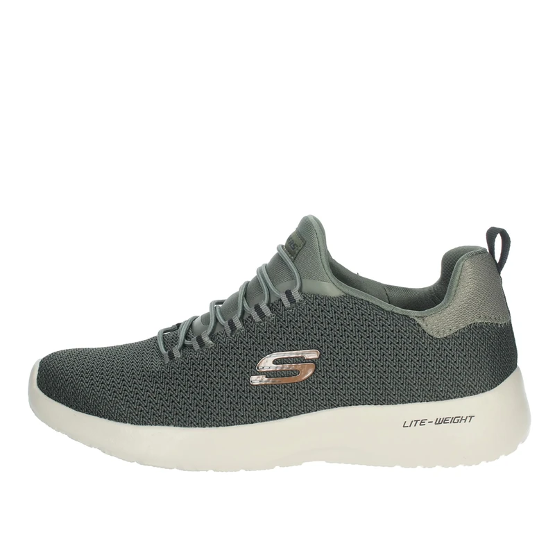 Skechers Men's Dynamight Sneaker, Olive Mesh/Trim, 8 UK