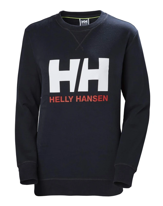 Helly Hansen W HH Logo Crew Sweat Sweatshirt Womens Navy XS