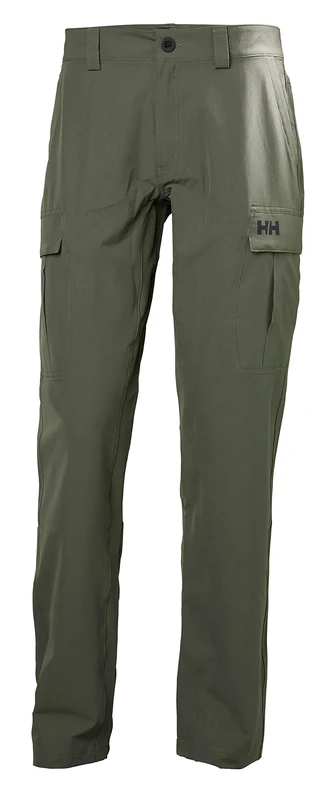 Helly Hansen Men's Quickdry Cargo Pants - Beluga, Size 38 - Image 1