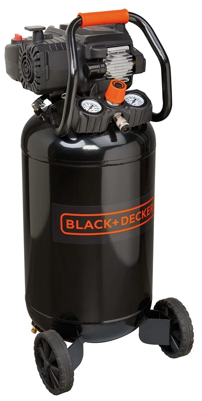 Black+Decker BD 227/50V NK Air Compressor, 230 V, Black