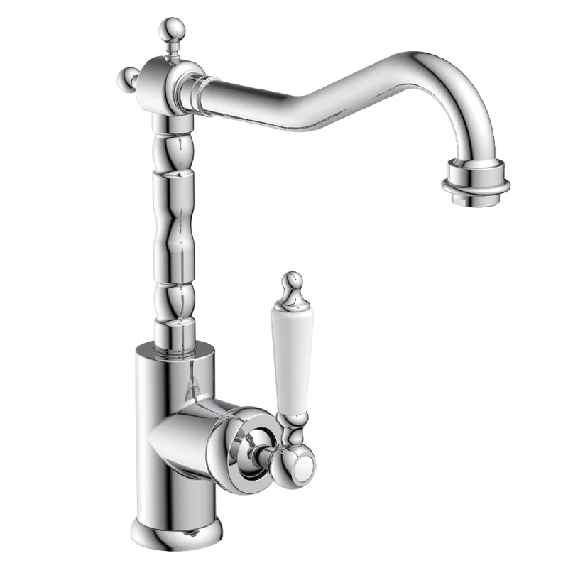 F.J. Chute 72500 Old Style Kitchen Sink Mixer Tap Chrome