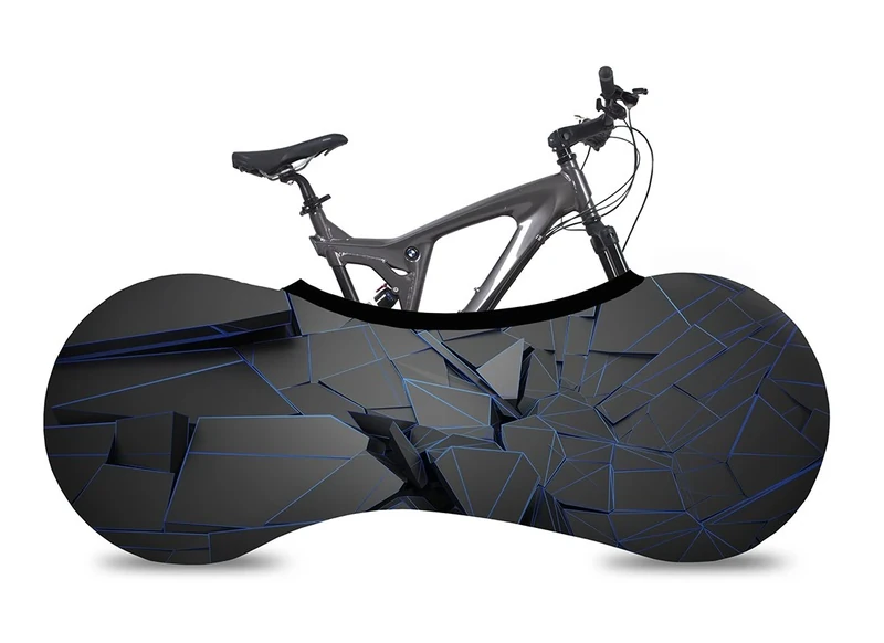 Velo Sock Bicycle Indoor Cover for Storage and Transportation, Stretchy Dirt Proof Fabric, Bike Travel Protection Cover – Matrix