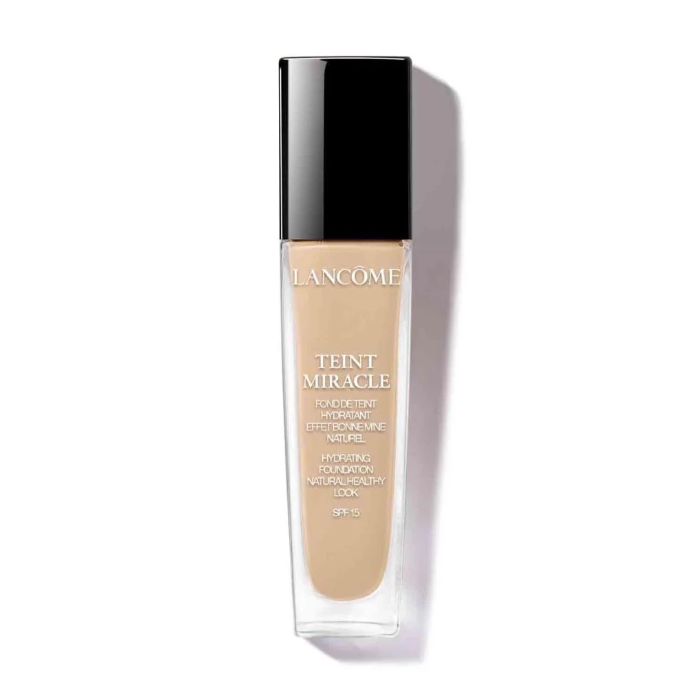 Lancôme Teint Miracle Luminous Satin Foundation - Hydrating, Radiant Finish, Medium Coverage with SPF 15, 04 Beige Nature