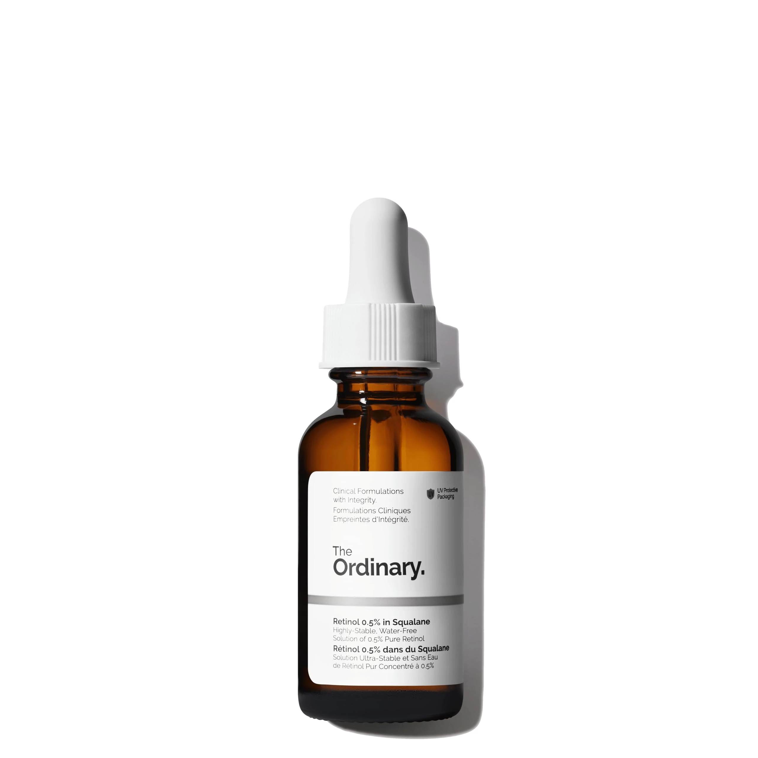 The Ordinary Retinol 0.5% in Squalane, Intermediate Retinol Serum for the Face That Is Anti-Aging and Skin Smoothing, 30ml