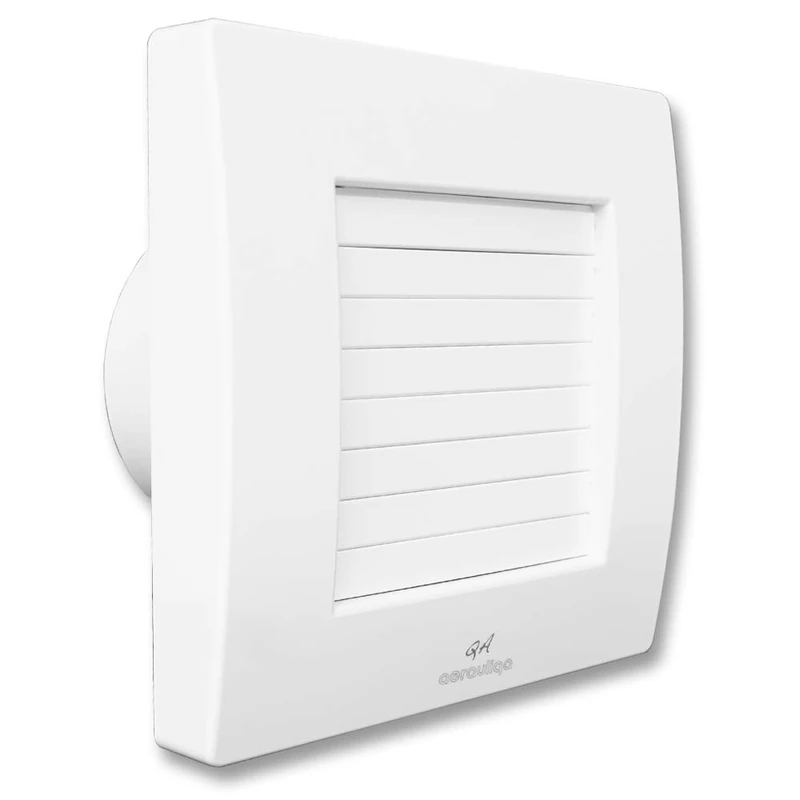 Aerauliqa QA90T - Axial Vacuum Cleaner Diameter 90mm - 11W - 55m3/h - cod. 003175 - with Internal Automatic Flaps and Timer