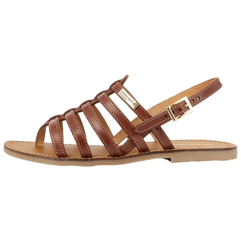 Les Tropéziennes par M. Belarbi Herilo, Women’s Slingback Sandals, Brown (Tan), 2 UK (35 EU)