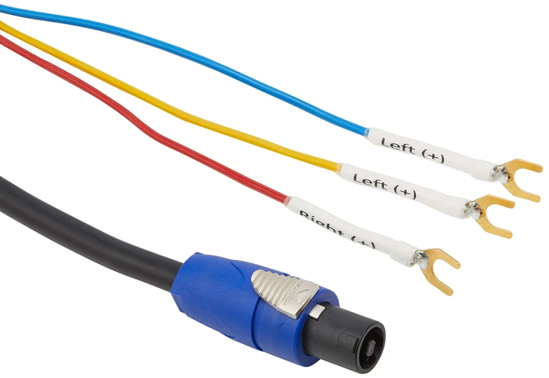 Neutrik Powercon H07 Cables 20 amp Connectors NAC3FCA PA Speaker link lead 3 x 2.5 mm Conductor Size (10 m)