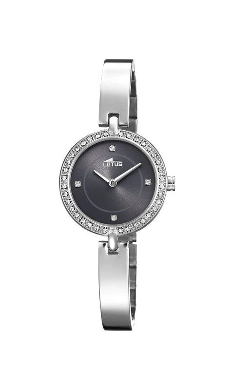 Lotus Watches Womens Quartz Watch, Analogue Classic Display and Stainless Steel Strap 18547/2