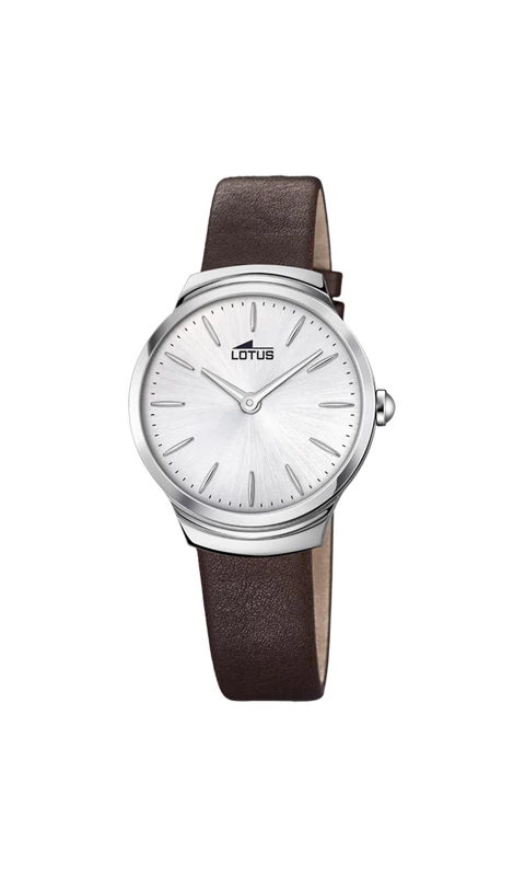 Lotus Watches Womens Quartz Watch, Analogue Classic Display and Leather Strap 18500/1 - Image 1