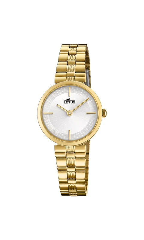 Lotus Watches Womens Analogue Classic Quartz Watch with Stainless Steel Strap 18543/1