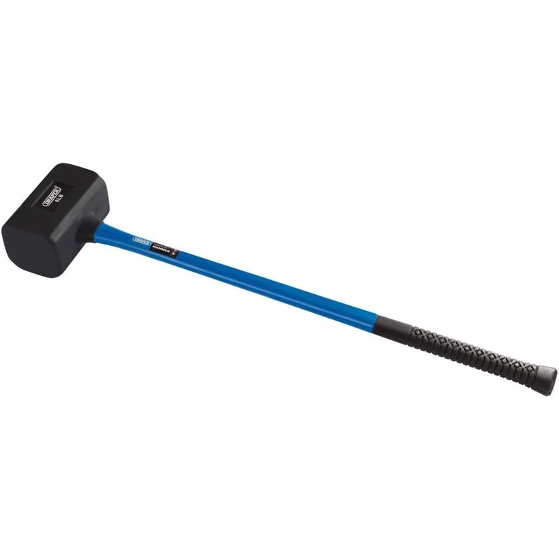 Draper 74318 Deadblow Rubber Mallets (Hammer) with Fibreglass Shafts (8LB/3.6KG/128OZ)