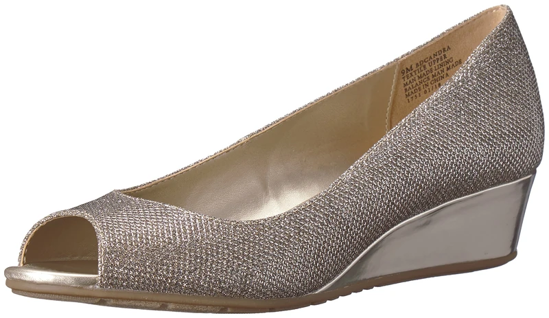 Bandolino Women's Candra Pump, Gold710, 4 UK