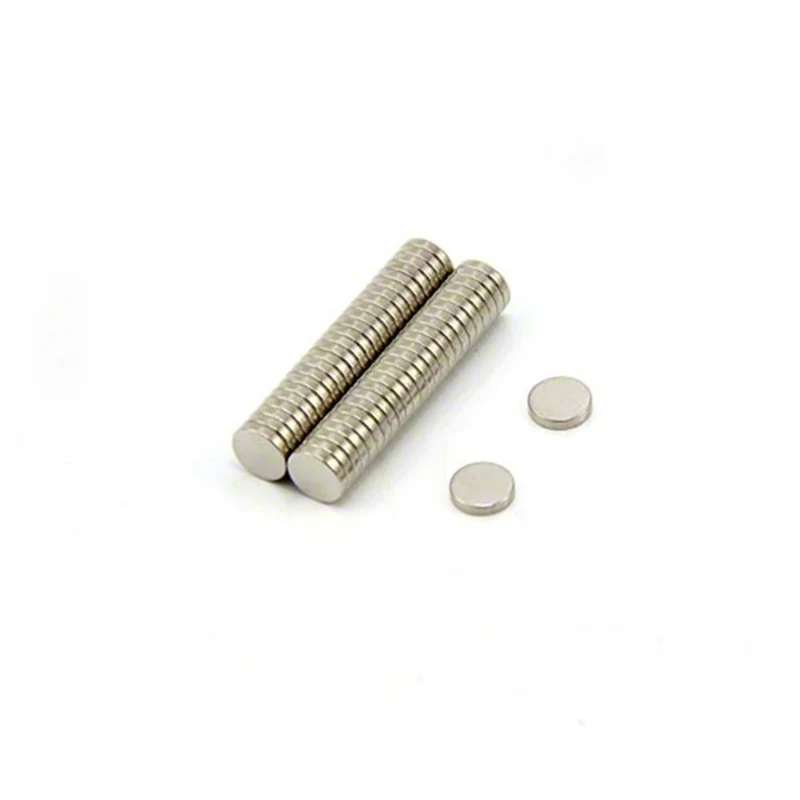 N35 Neodymium Magnet for Arts, Crafts, Model Making, DIY, Hobbies and Packaging - 5mm dia x 1mm thick - 0.2kg Pull - Pack of 500