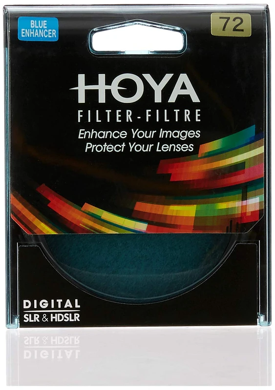 Hoya r64blueenhancer72 Filter for SLR Camera Black