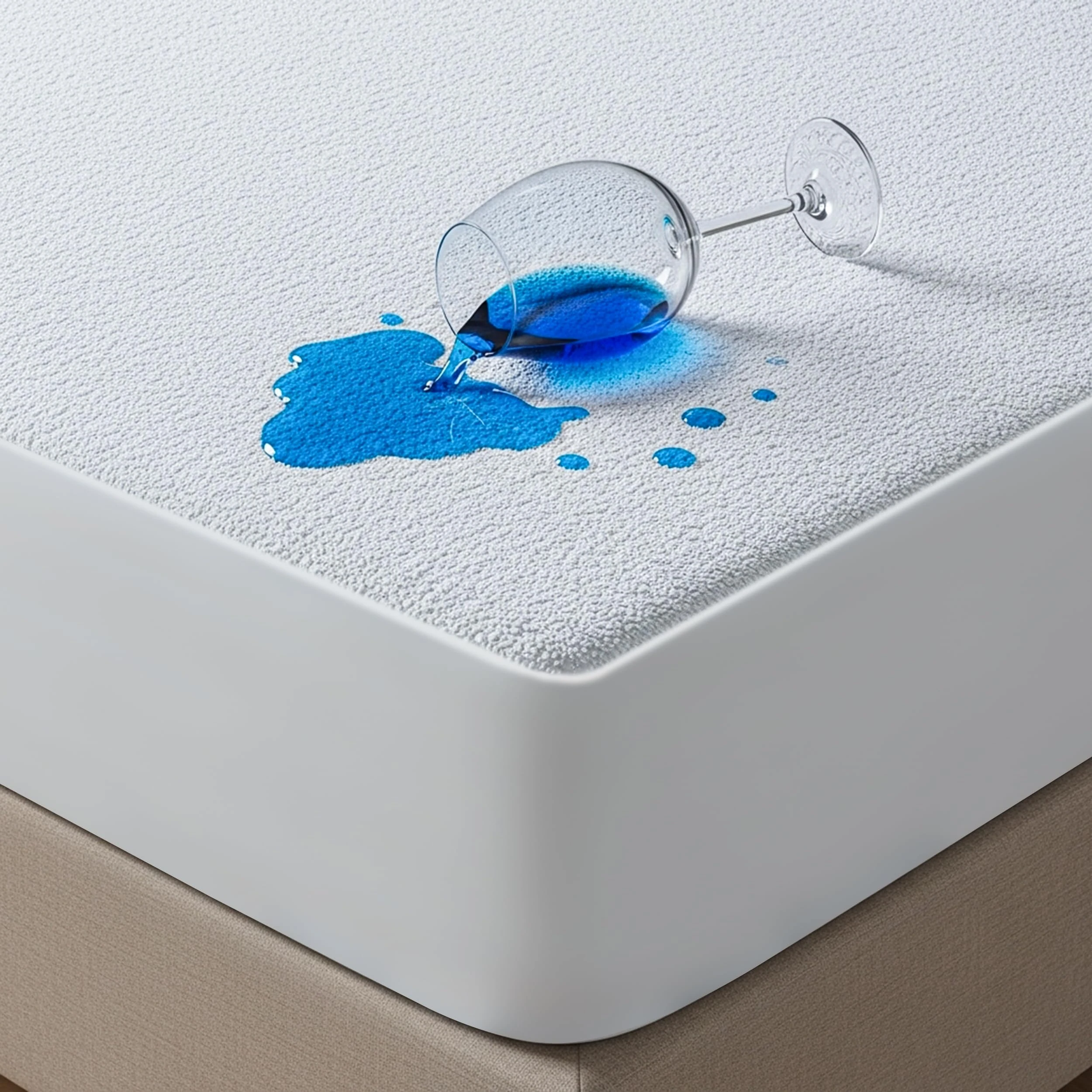 Utopia Bedding Waterproof Mattress Protector Single Bed 90 x 190 cm, Fits Up to 40 cm Deep Mattresses, Premium Terry Single Mattress Protector, All Around Elastic, Single Mattress Cover