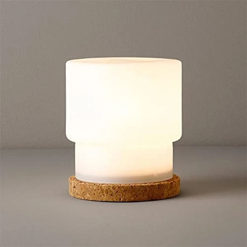 Theluz Ceiling Lighting, Cork Glass