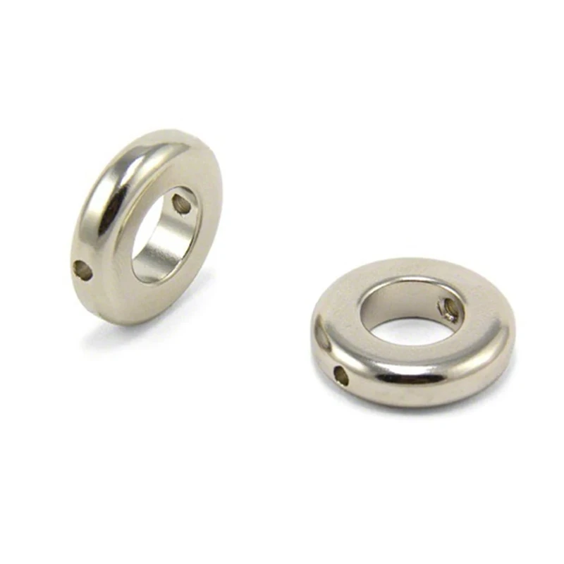 N42 Neodymium Magnet for Engineering, Manufacturing and Technology Applications - 20mm O.D. x 10mm I.D. x 5mm thick - Pack of 20