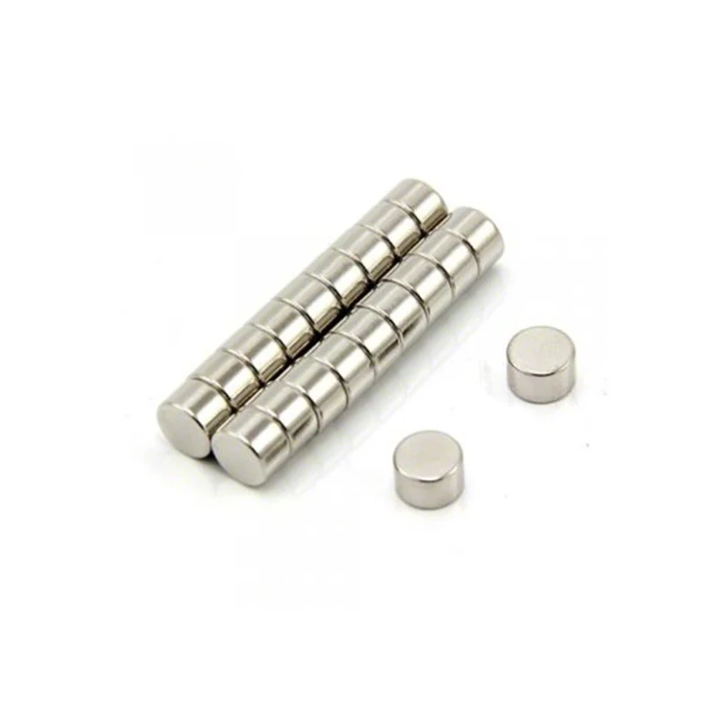 N35 Neodymium Magnet for Arts, Crafts, Model Making, DIY, Hobbies, Science, Office and Home - 8mm dia x 4mm thick - 1.47kg Pull - Pack of 200