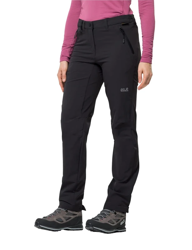 Jack Wolfskin Women Activate Xt Pants Women's Pants - Black, Size: EU 18 / UK 8 Short
