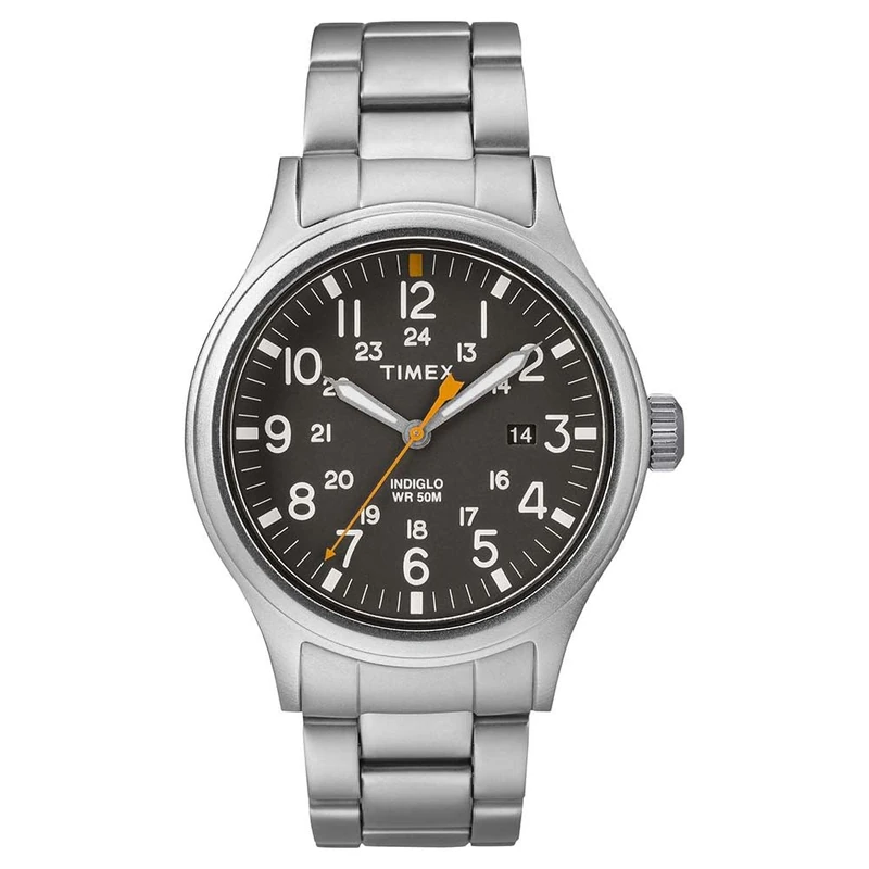 Timex Mens Analogue Classic Quartz Watch with Stainless Steel Strap TW2R46600