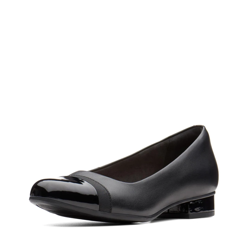 Clarks Women's Juliet Monte Pump, Black, 2.5 UK
