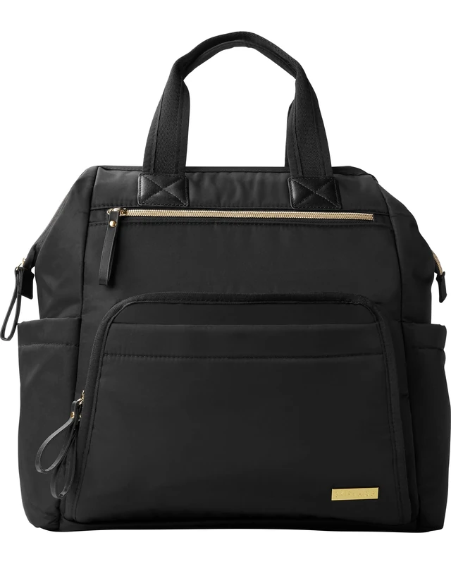 Skip Hop Main Frame Wide Open Backpack, Black