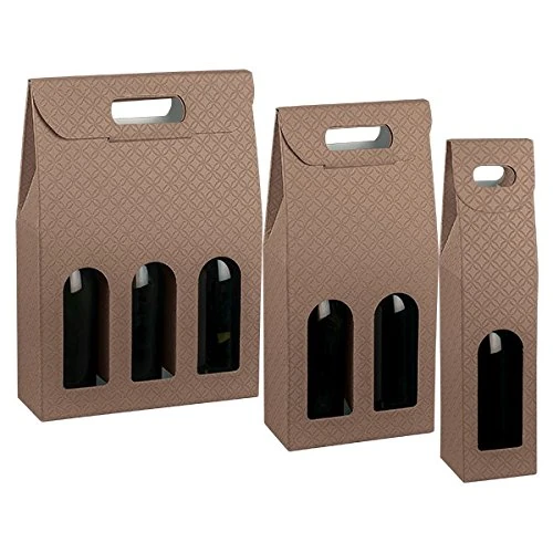 Propac z-botc3 Box for Bottles Line Heritage Leather, 27 x 9 x 38.5 cm, Pack of 30
