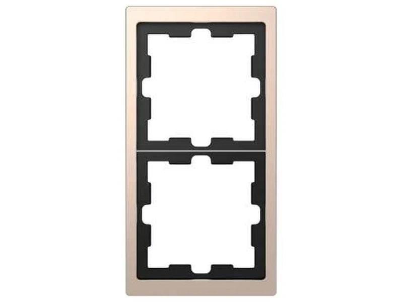 Schneider Electric mtn4020 – 6551 Frame 2 Elements of the Range D-Life for Vertical and Horizontal Mounting, Champagne