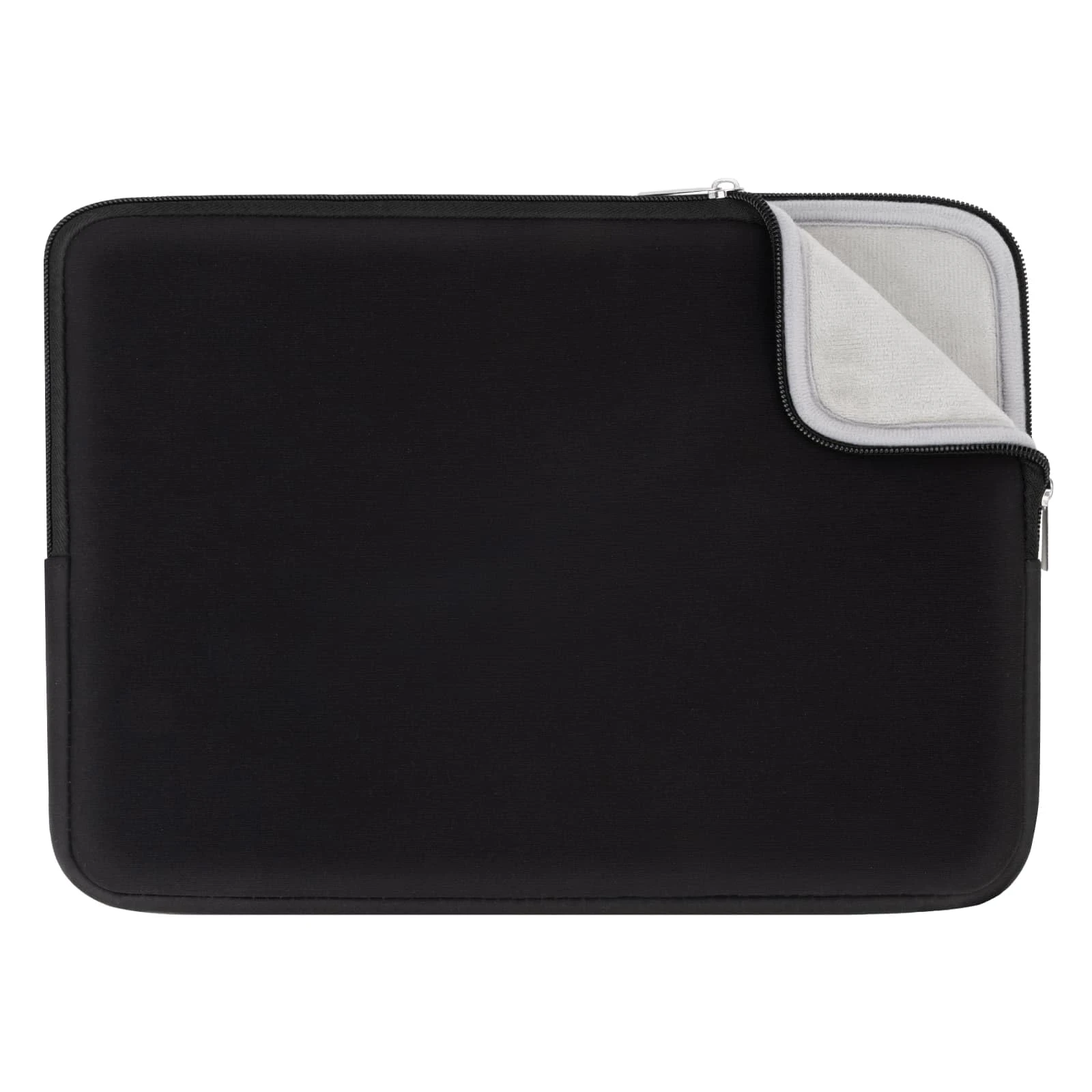 RAINYEAR Laptop Sleeve Case Compatible with 13.3 Inch Notebook Computer Tablet Chromebook 14" MacBook Pro/Max M4 M3 M2 M1 Soft Cover Protective Case Zipper Carrying Bag(Black,Upgraded Version)