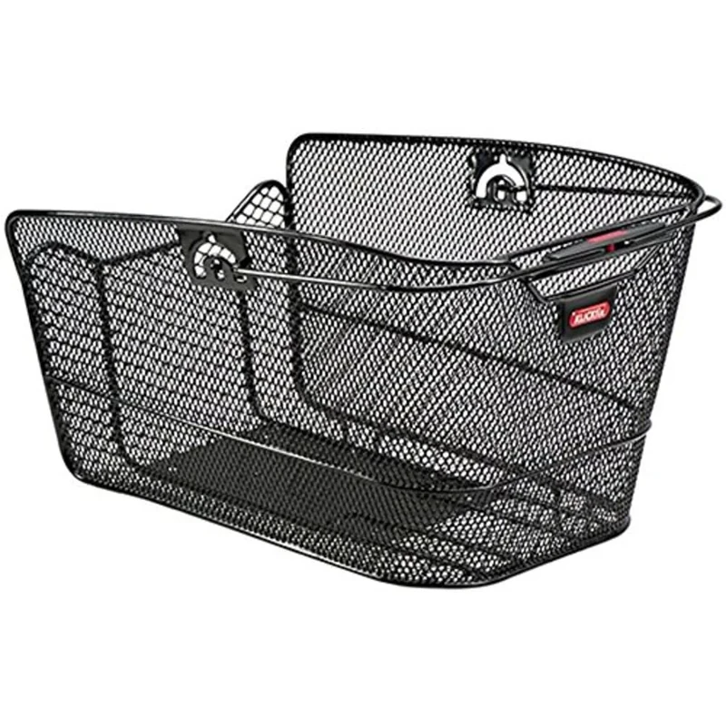 Klickfix 2128051100 Unisex - Adults' Rear Bicycle Basket 23 x 22.5 x 36 cm Black