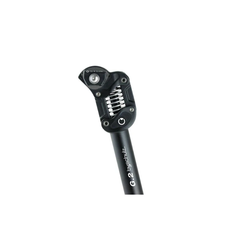by Schulz Unisex - Adult G.2 spring seatpost, black, one size fits all (the load is up to 130 kg, 10604)