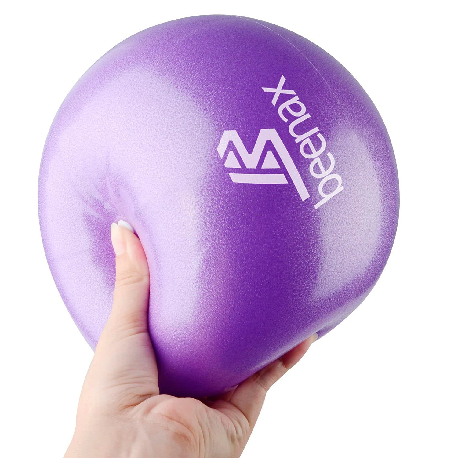 Beenax 23cm Soft Pilates Ball - 9 Inch Exercise, Mini Barre, Gym Ball - Perfect for Yoga, Pilates, Core Training, Physical Therapy and Balance (Home & Gym & Office)