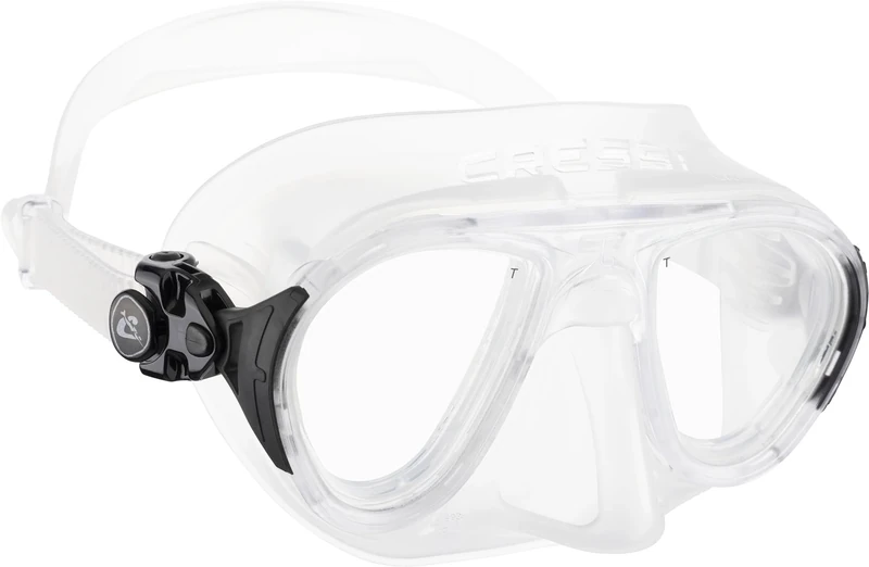 Cressi Calibro Diving Mask - Transparent, Uni