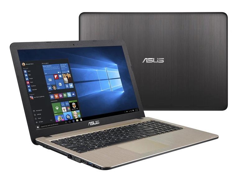 ASUS VivoBook X540NA-GQ052T 15.6" HD Laptop Intel Pentium N4200 Processor, 4GB RAM, 1TB HDD, Windows 10 Home - Brown - Image 1