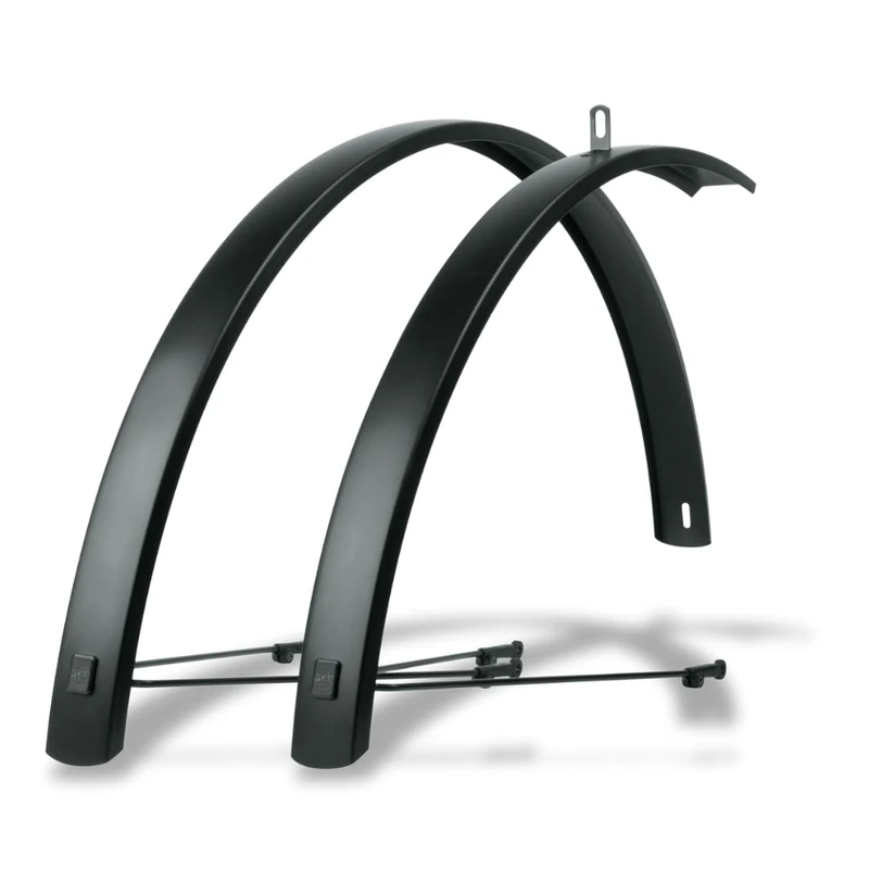SKS Germany EDGE AL 46 Set - Aluminium Bike Mudguards Black