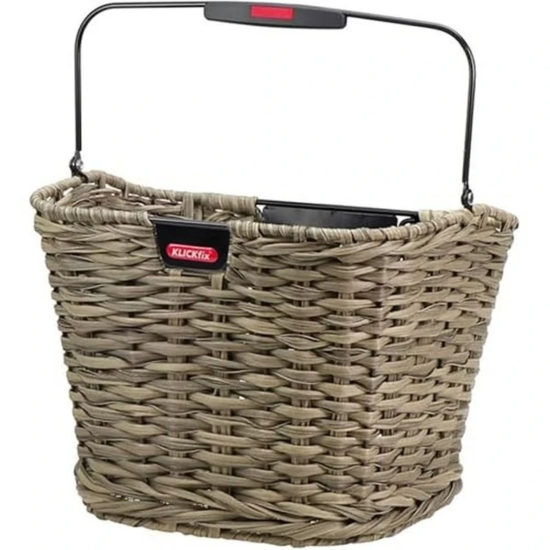Klickfix 2128052610 Unisex Adult Rear Bicycle Basket 34 x 25 x 27 cm Black