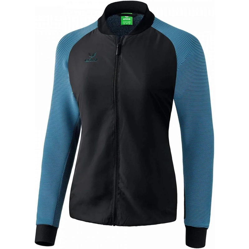 Erima Women's Premium One 2.0 Leisure Jacket, Black Niagara
