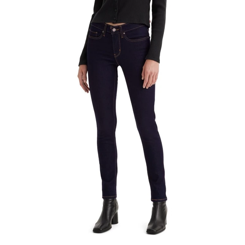 Levi's Women's Plus Size 311 Shaping Skinny Jeans, Darkest Sky, 20 L