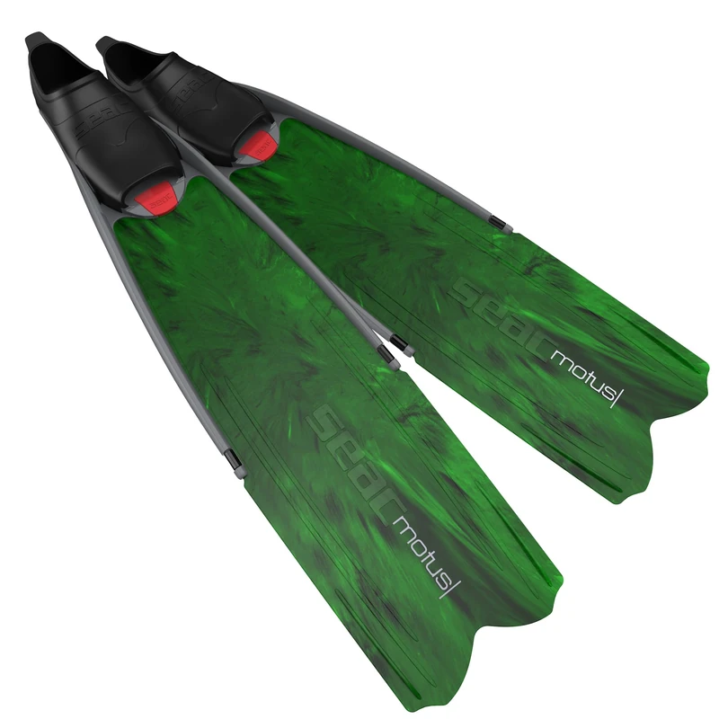 SEAC Motus Freediving Fins - Green, 39/40