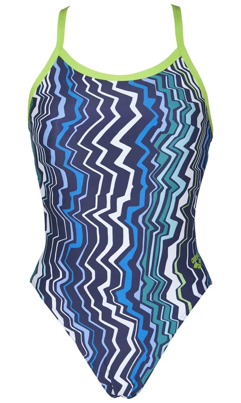 Arena Women's Standard Print Challenge Back One Piece Swimsuit