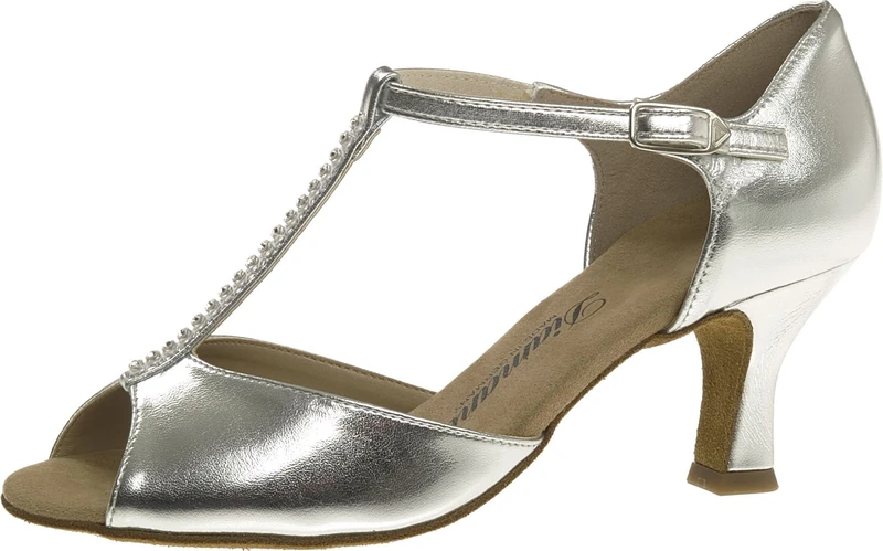 Diamant Women's Dance Shoes 025-087-013 - Size: UK 4,5 Silver
