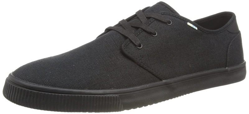 TOMS Men's Carlo Sneaker, Black, 9.5 UK