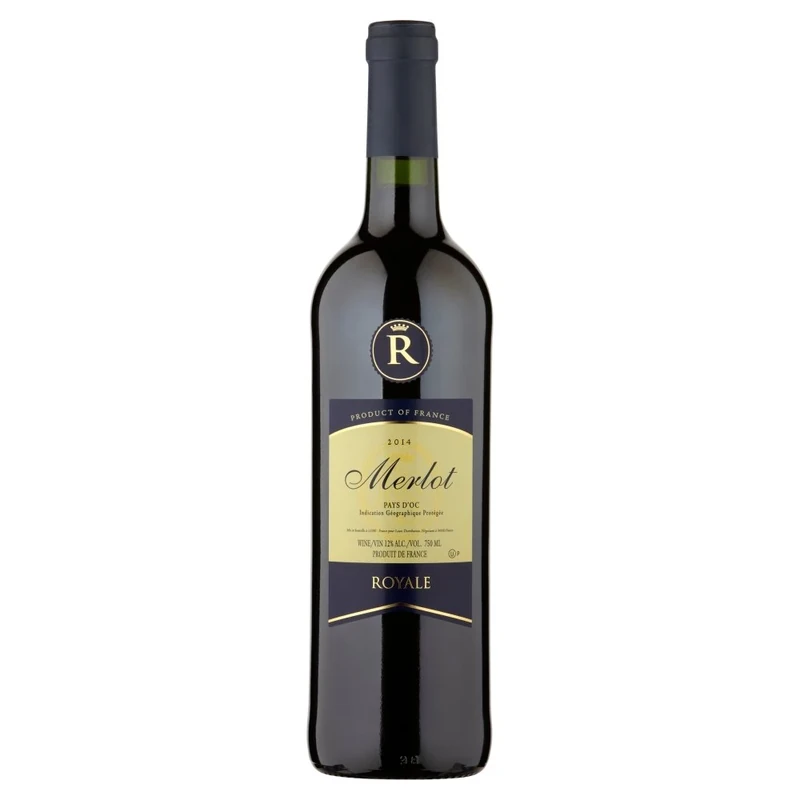 Royale Herzog Selection Merlot Wine, 750 ml, Pack of 12