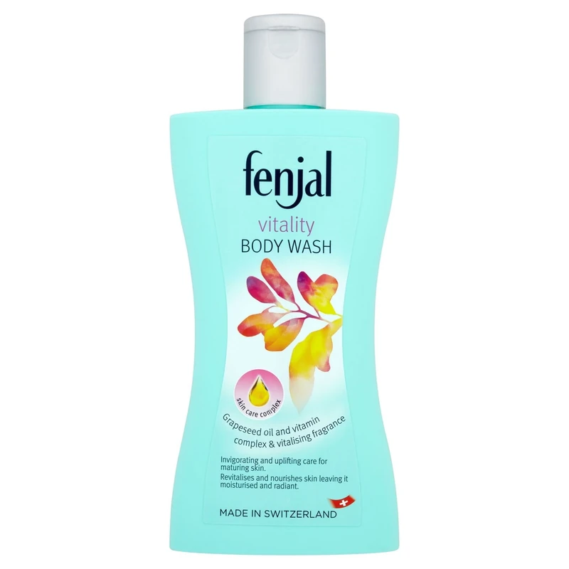 Fenjal Vitality Body Wash, 200 ml, Pack of 6