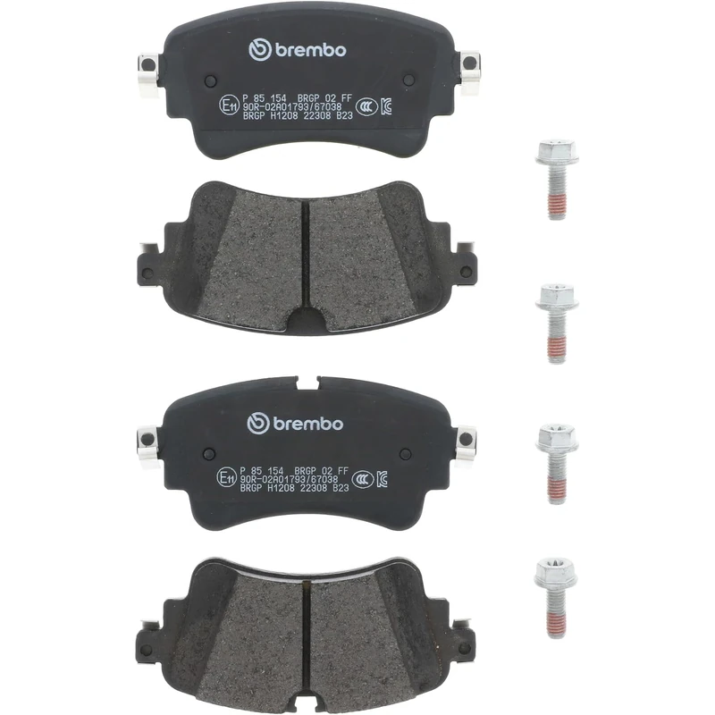 Brembo P 85 154 - Brake pad - Rear