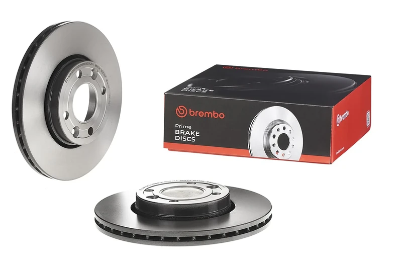 Brembo 09.9078.21 - UV coated brake disc (2 brake discs per box) - Front