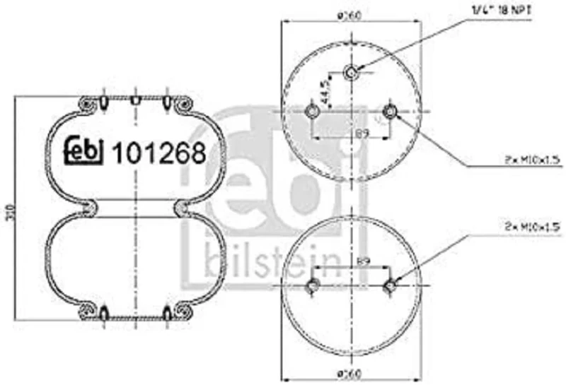 Febi Bilstein 101268 Cooling