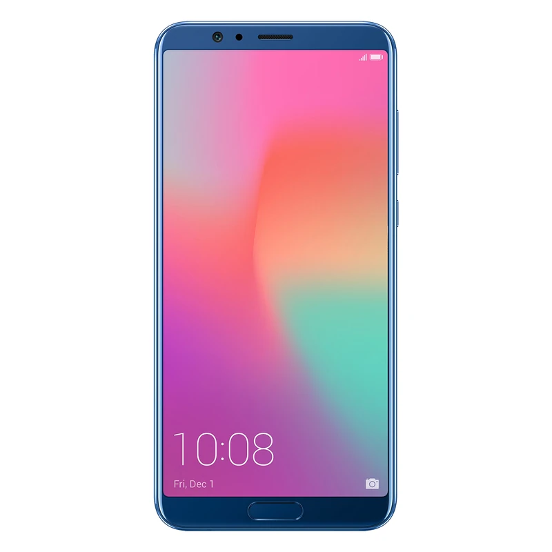 Honor View 10 5.99-Inch Full-View Display Android 8.0 (Oreo) Dual Sim 4G Smartphone (SIM-Free) Dual Camera 20+16MP, Super Charge, 6 GB RAM, UK version - Blue
