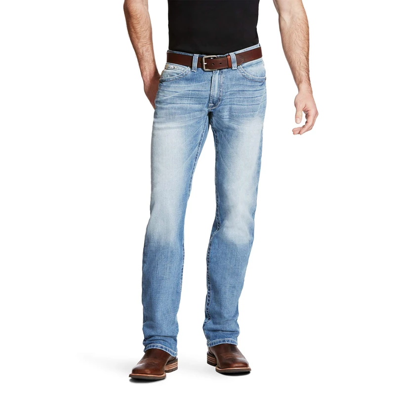 ARIAT Men's M2 Relaxed Fit Bootcut Jeans, Shasta, 40 W/36 L