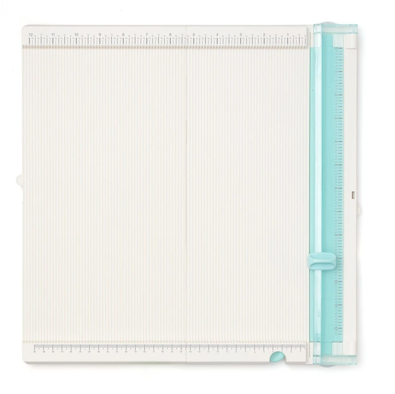 We R Memory Keepers 660071 Trim and Score Board, White, 12 x 12